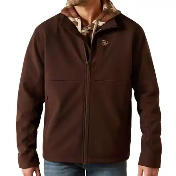 Men‘s Coffee/Brown Vernon Softshell Jacket by Ariat