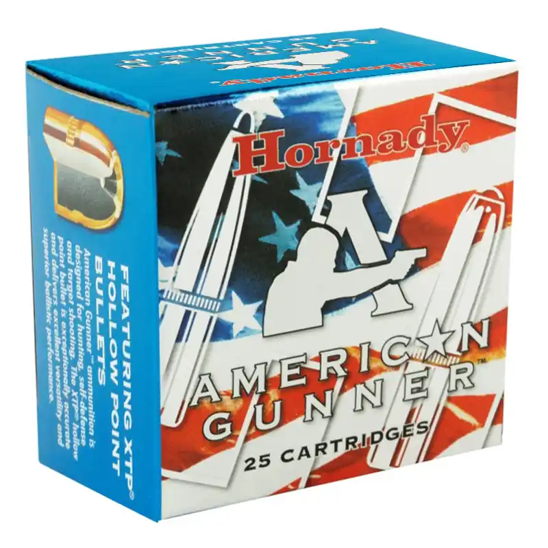 Hornady American Gunner 900 fps 38 Special 125 Grain Extreme Jacketed Hollow Point Handgun Ammunition