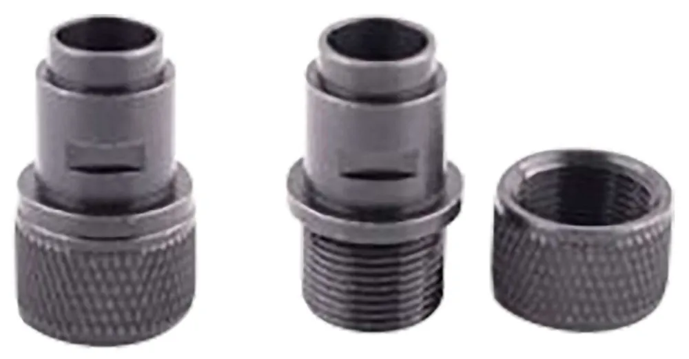 Suppressor Thread Adapter M8x.75 to 1/2x28 for a Walther P-22/S&W M&P22 by Banish