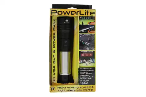 Powerlite 3 in 1 Rechargeable Flashlight by Killz