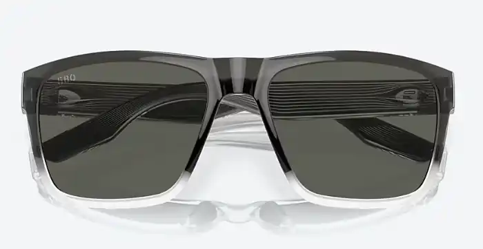 Paunch XL Sunglasses with Fog Gray Frames and 580G Gray Lenses by Costa Del Mar
