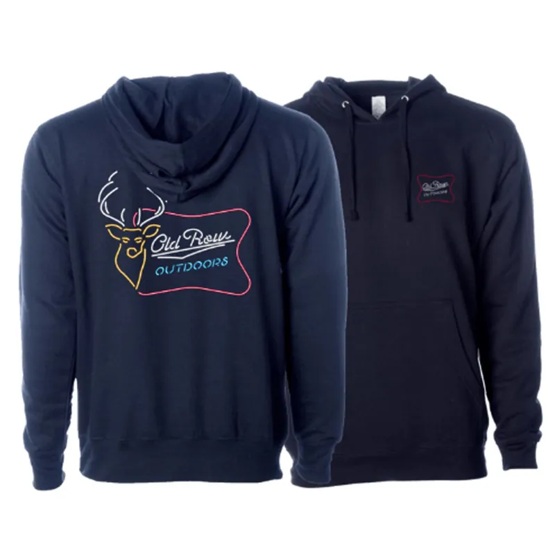 Outdoors Neon Buck Hoodie by Oldrow