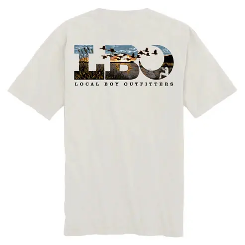 LBO Marsh Scene Short Sleeve Tee Shirt by Local Boy Outfitters
