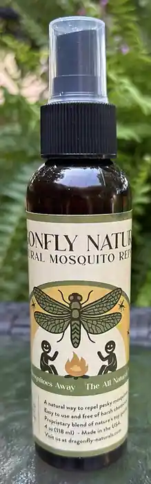 4oz Spray Mosquito Repellent by Dragonfly Naturals