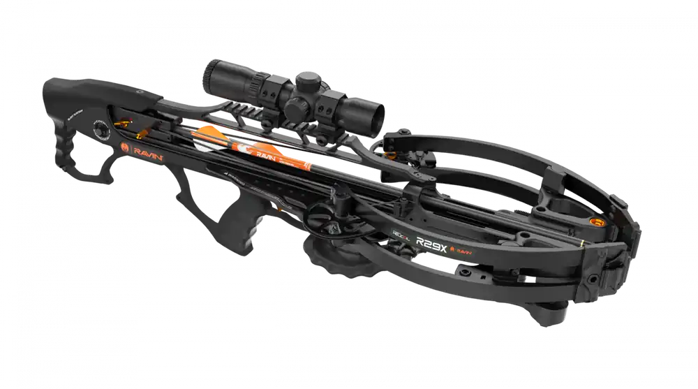 R29X with 100 Yard Illuminated 550 Scope Crossbow by Ravin