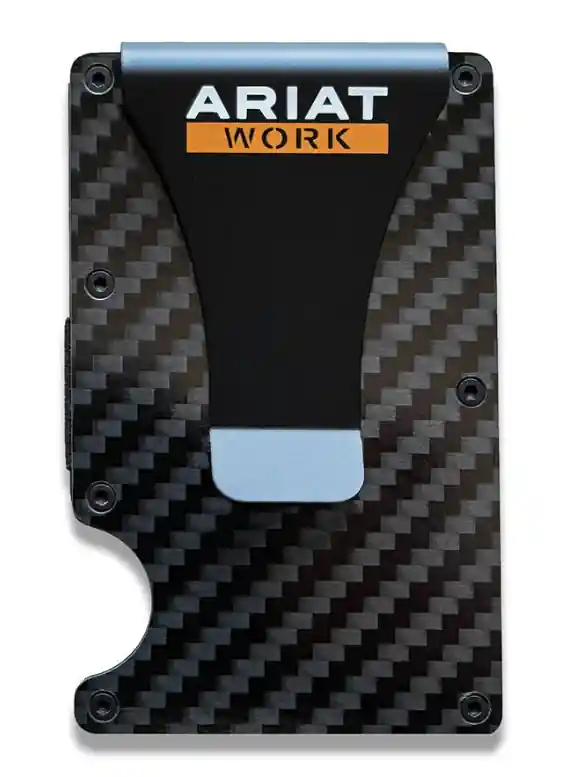 Carbon Fiber Front Pocket Wallet by Ariat