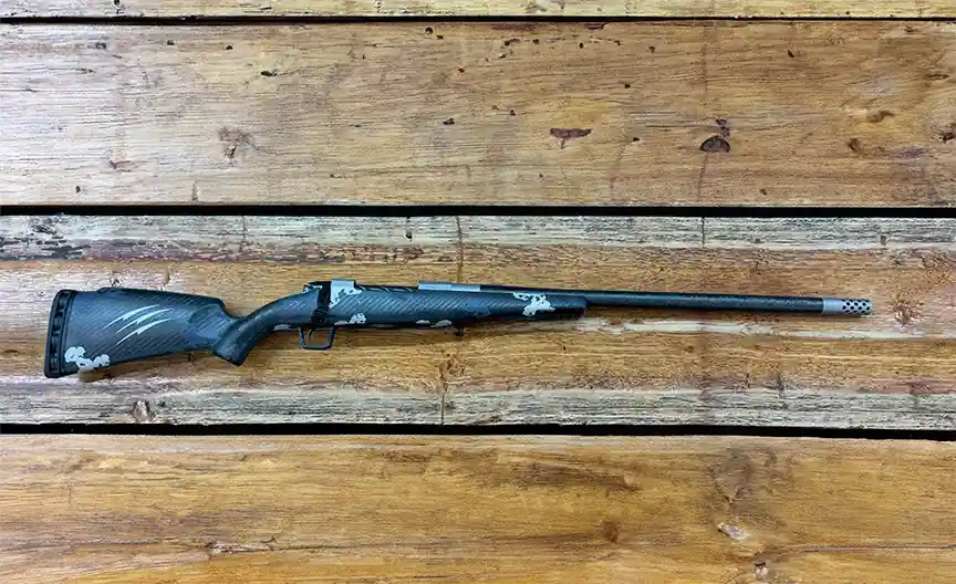 Fierce Firearms Carbon Rouge 7 PRC Bolt Action Rifle with Phantom Finished Stock and Glacier Cerakoted Receiver