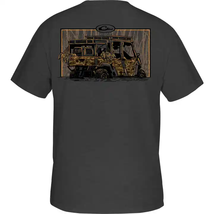 Men‘s Side X Side Short Sleeve Graphic Tee Shirt by Drake