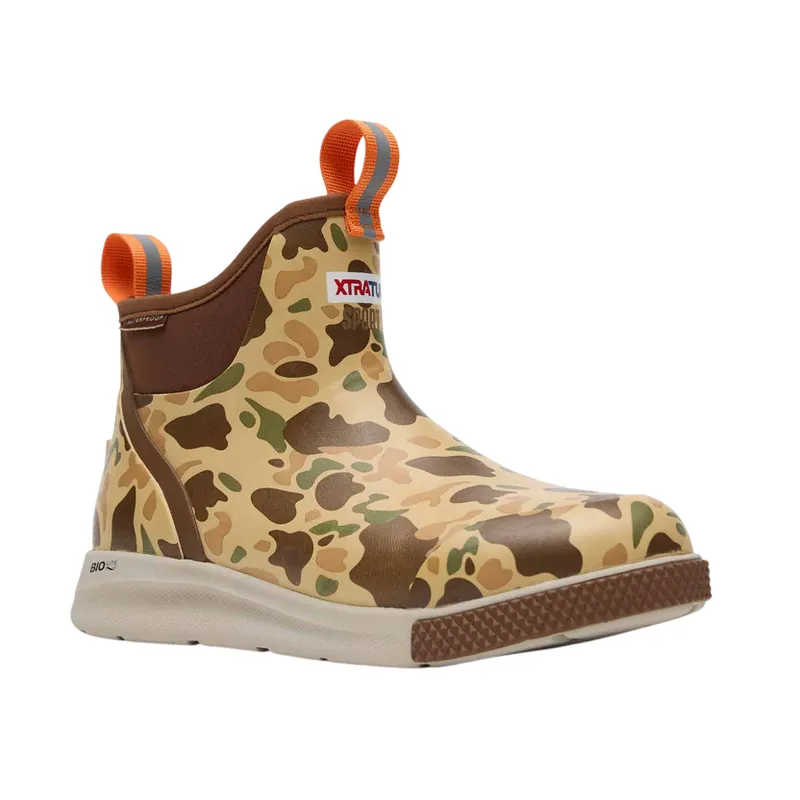 Men‘s 6 Inch Duck Camo Ankle Deck Sport Boots by XTRATUF