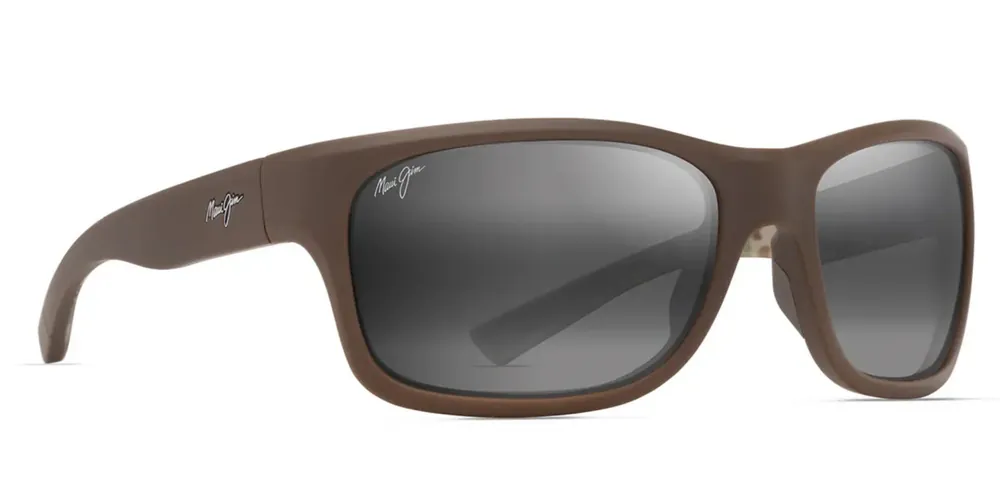 ‘Ano Nui Matte Solid Brown with Brown Camo Interior by Maui Jim