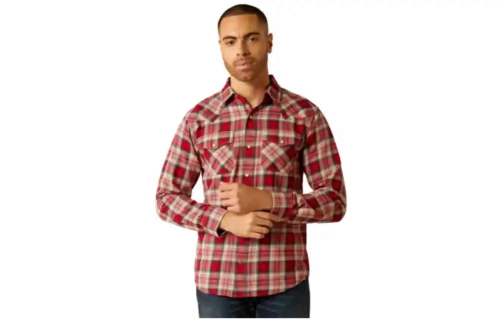 Herschel Retro Snap Long Sleeve Shirt by Ariat