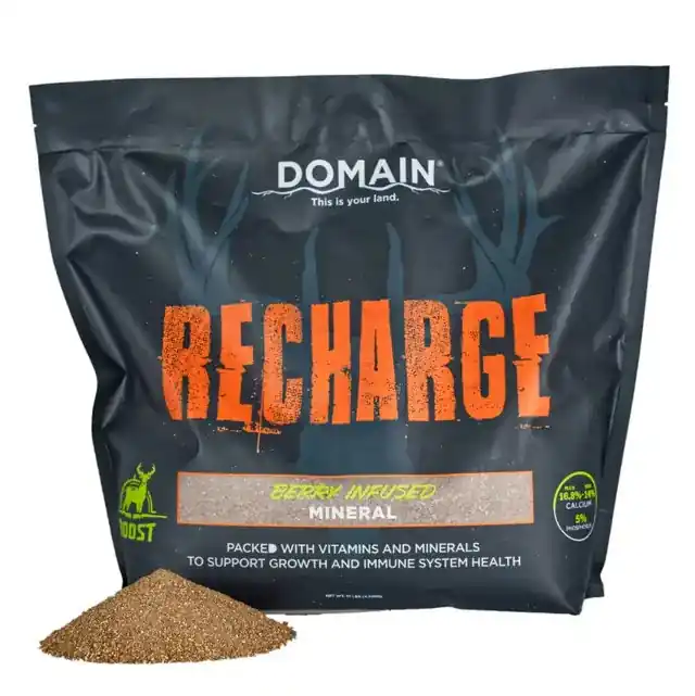 Recharge Berry Infused Deer Mineral 10lb Bag by Domain Outdoors