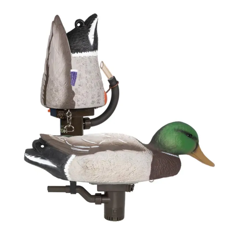 Mallard Drake Pulsator Pro & Swimmer Pro Motion Decoy Combo with 2 Slot Decoy Bag by Higdon Outdoors