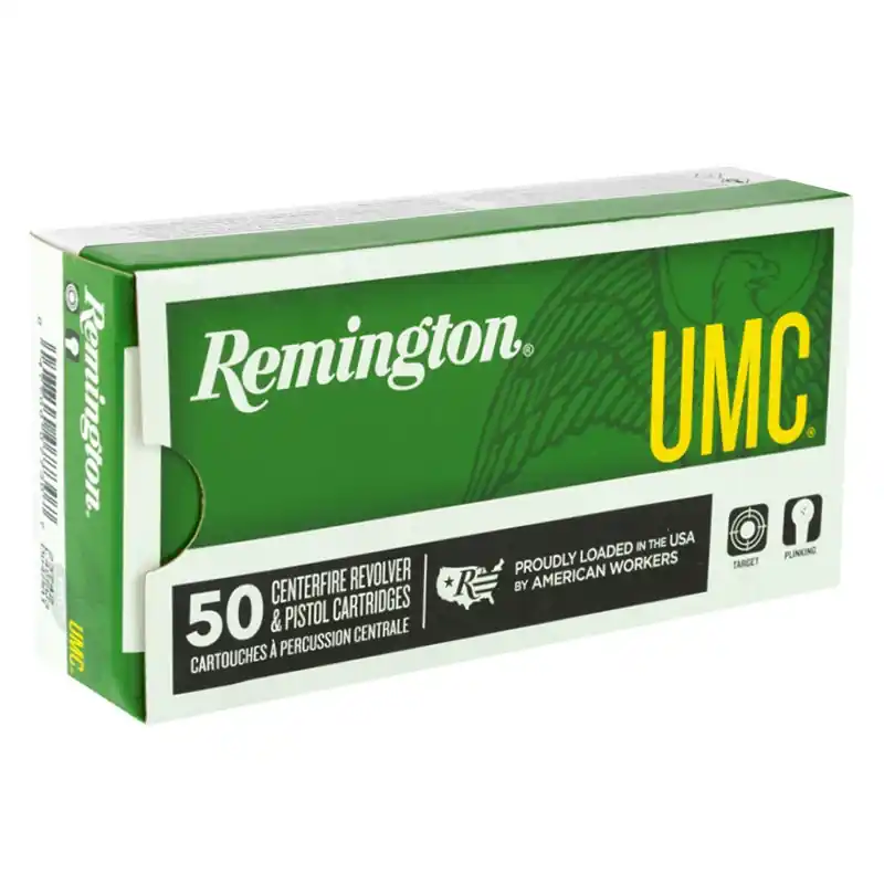 Remington UMC 990 fps 40 Smith & Wesson 180 Grain Full Metal Jacket Handgun Ammunition