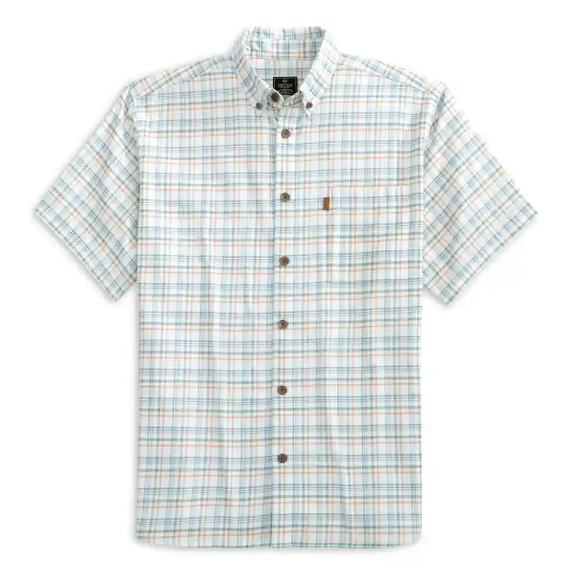Flybridge Button Down Short Sleeve Shirt by HeyBo