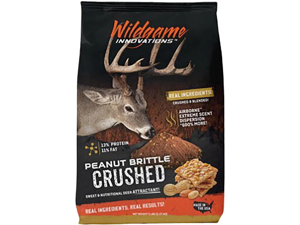 20 lb Peanut Brittle Crushed Deer Attractant Bag by Wildgame innovations