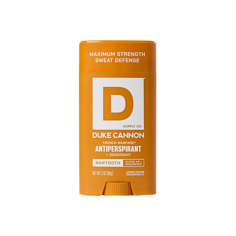 Trench Warfare Antiperspirant Deodorant in Sawtooth by Duke Cannon