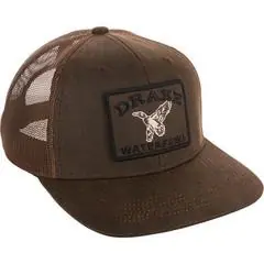Waxed Cotton Duck Patch Hat by Drake