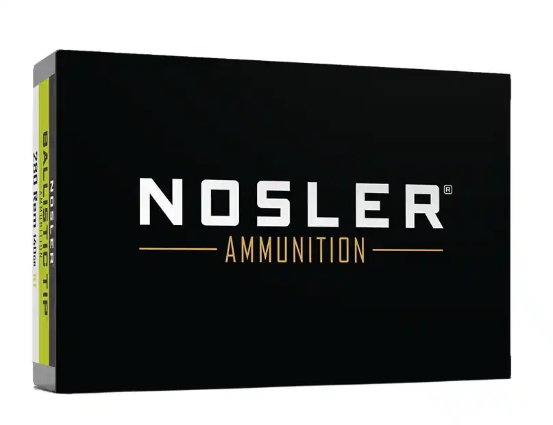 Nosler Ballistic Tip 3,000 fps 280 Remington 140 Grain Rifle Ammunition