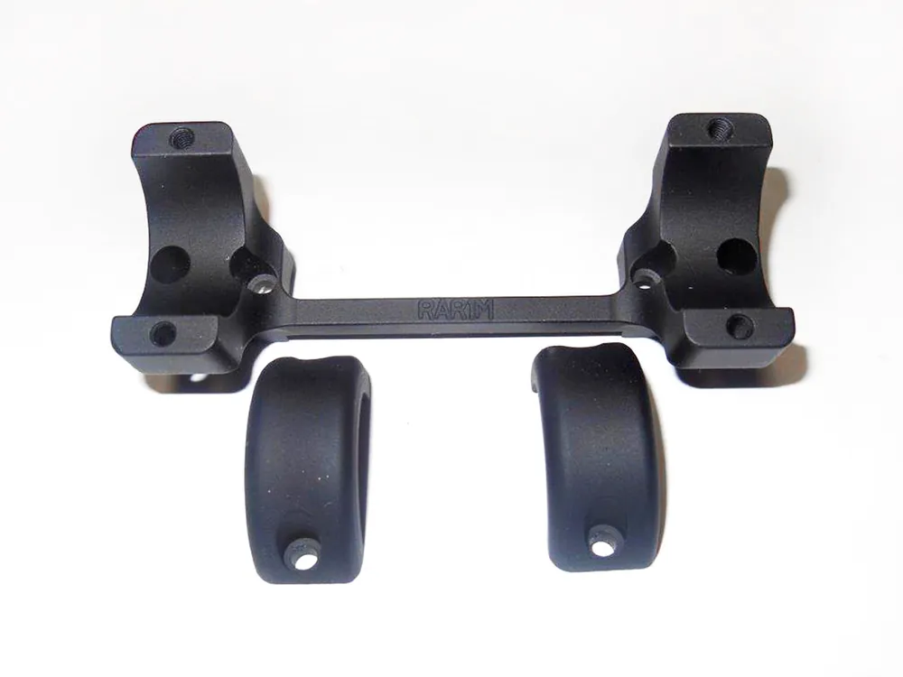 Game Reaper Black Scope Mount 1" Tube Medium Height for Ruger 10/22 by DNZ