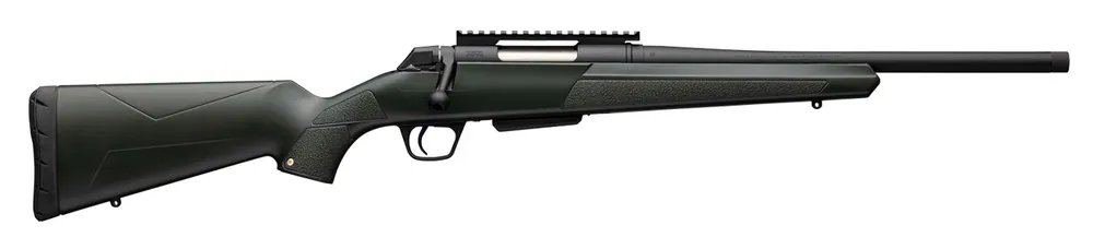 Winchester XPR Stealth Suppressor Ready 350 Legend Bolt Action Rifle with Matte Green Stock