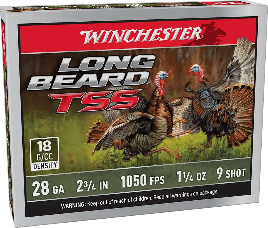 Winchester Long Beard TSS 1050fps 28ga 2-3/4" 1-1/4oz 9 Shotgun Ammunition