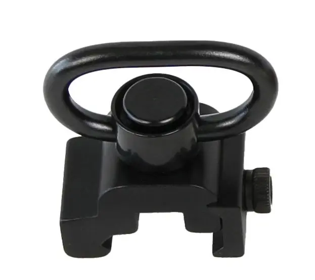 1.25 Inch Deluxe QD Rail Mount Push by Bulldog Cases