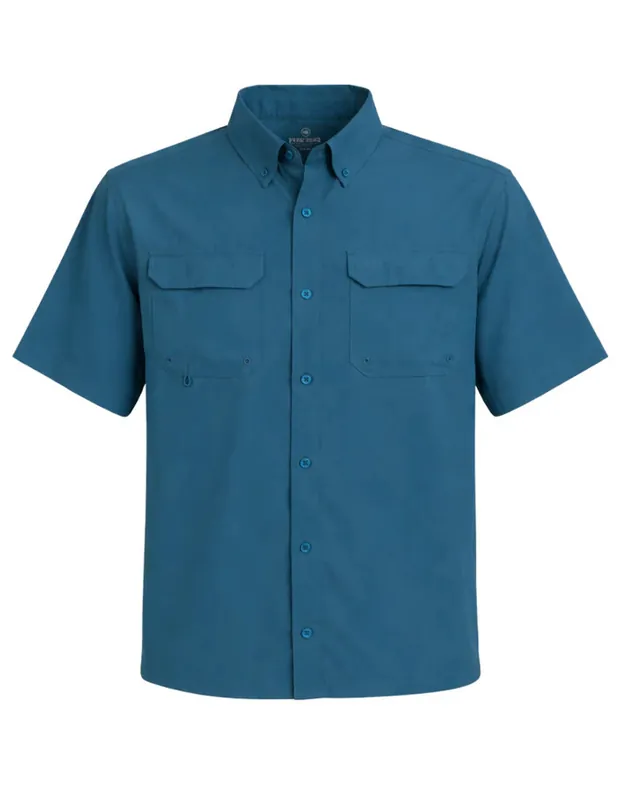 Beaufort Short Sleeve Shirt in Mallard by Heybo