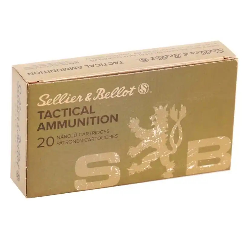 Sellier & Bellot Tactical 7.62x51mm Ammunition 200 Grain Full Metal Jacket