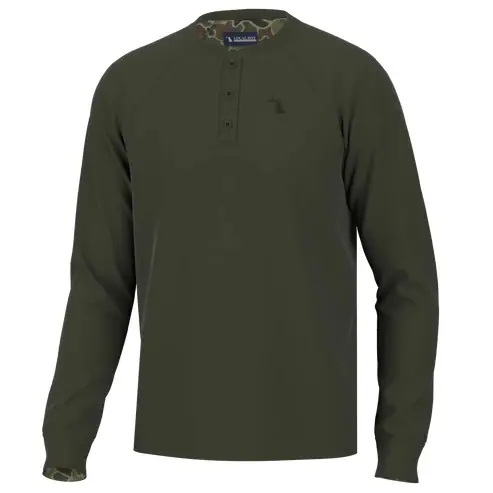 Monroe Henley Long Sleeve Shirt by Local Boy Outfitters