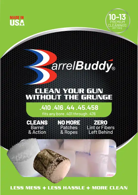 35 Pack Green Barrel Cleaning Barrel Buddy‘s by Barrel Buddy