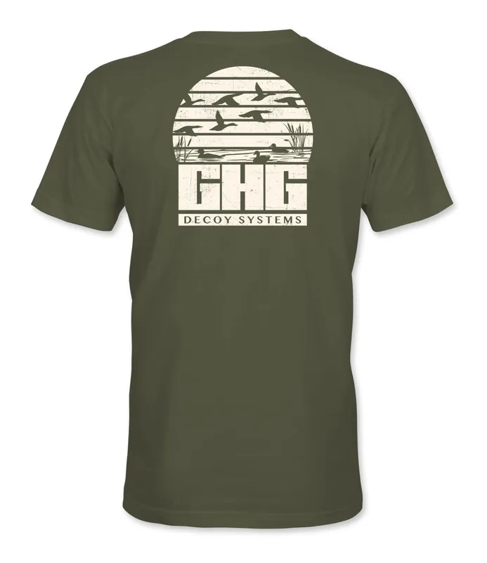 Men‘s GHG Faded Duck Short Sleeve Graphic Tee Shirt by Avery