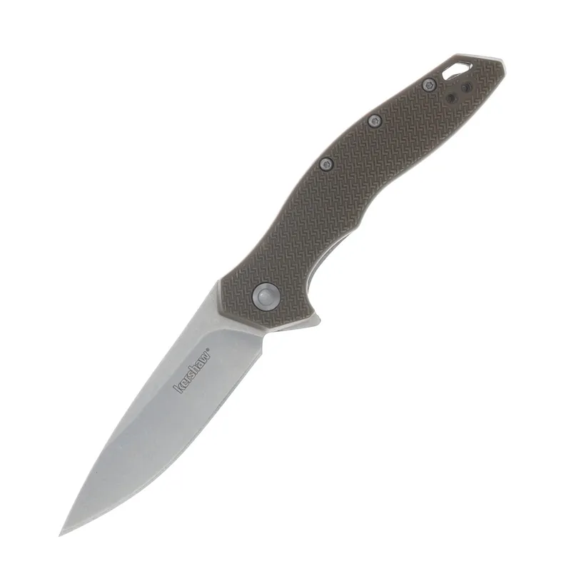 Shoreline Folding Knife in Olive by Kershaw