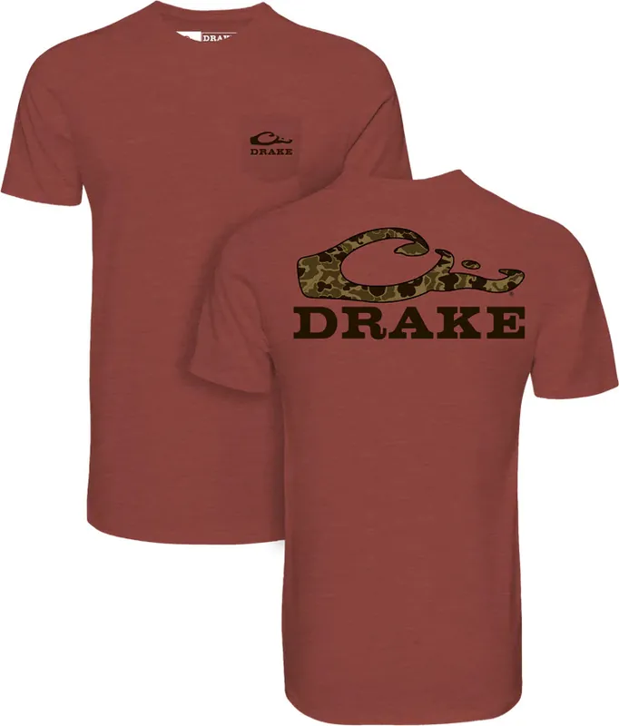 Stacked Logo Old School Short Sleeve Tee Shirt by Drake