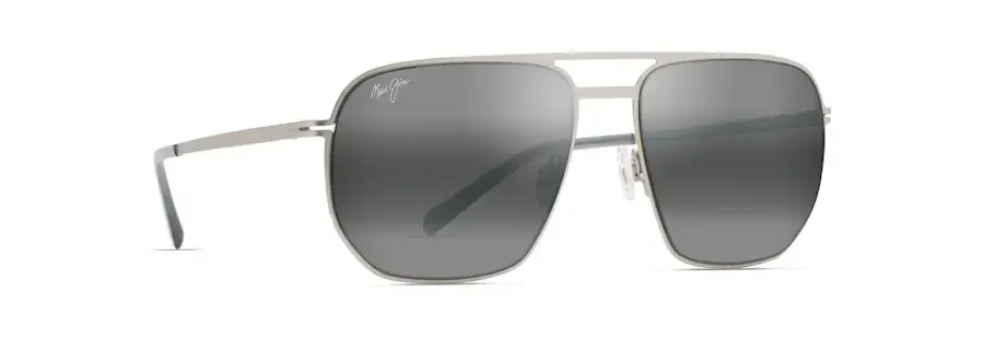 Shark‘s Cove Sunglasses with Titanium Frames and Neutral Grey Lens by Maui Jim