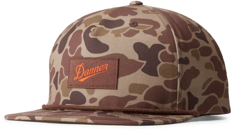 Duck Camo Cap in Brown by Danner