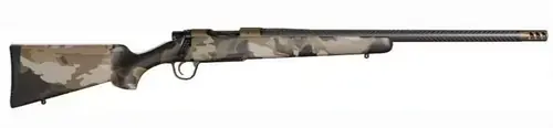 Ridgeline 22 Creedmoor Bolt Action Rifle with 22 Inch Barrel in FFT Burnt Bronze Cerakote Barren Dune Stock by Christensen Arms