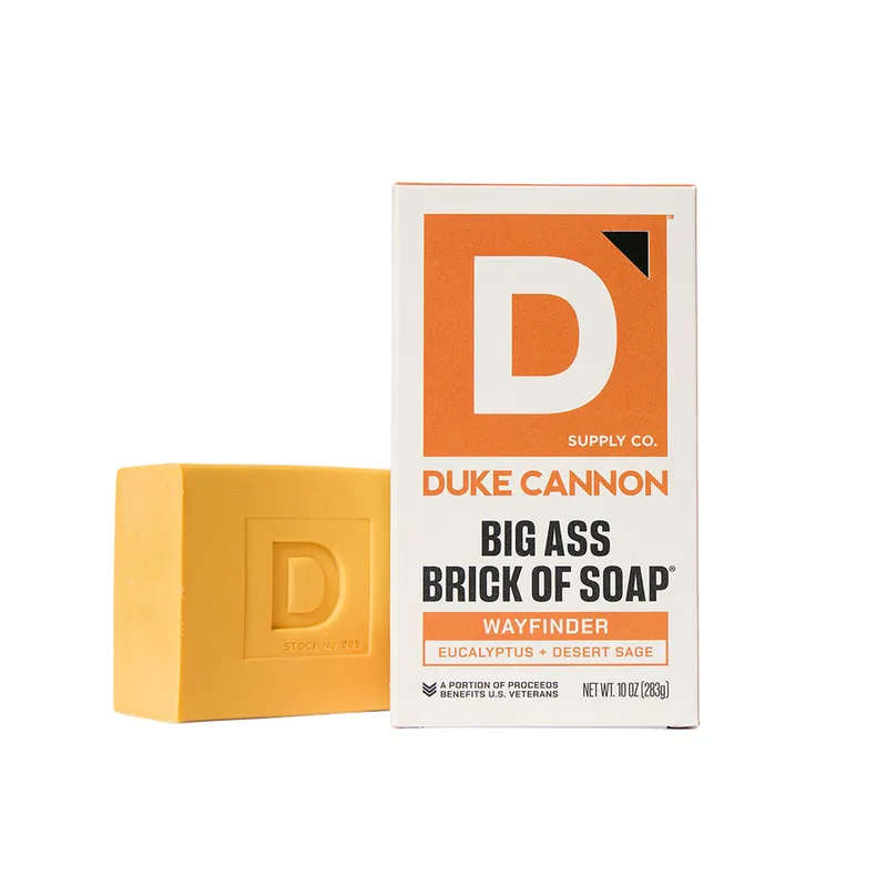 10 oz Big Ass Brick of Soap Wayfinder Scent by Duke Cannon
