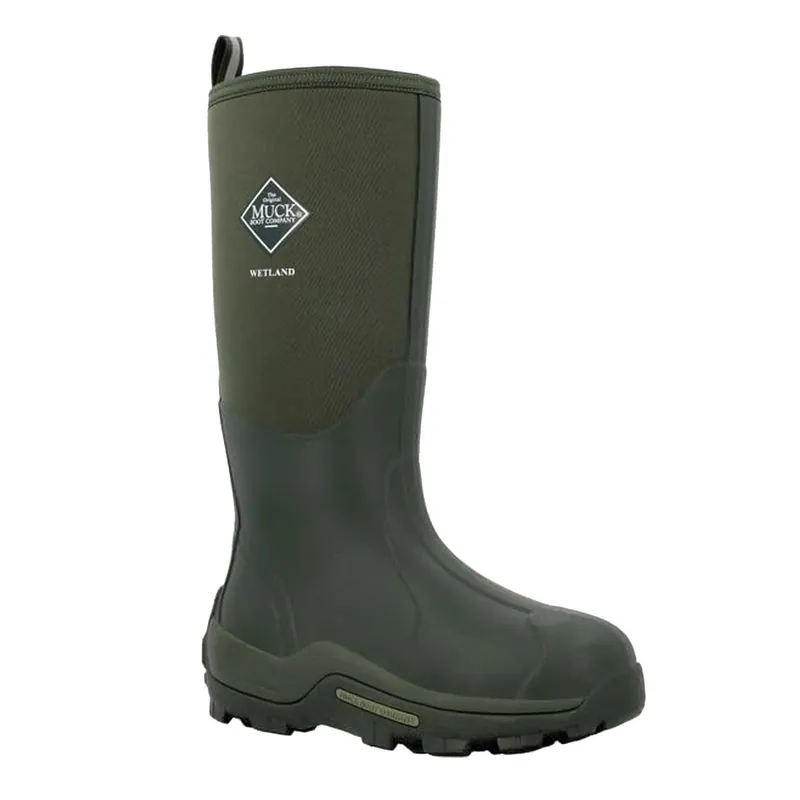 Men‘s Wetland Moss Green Rubber Boots by Muck Boot