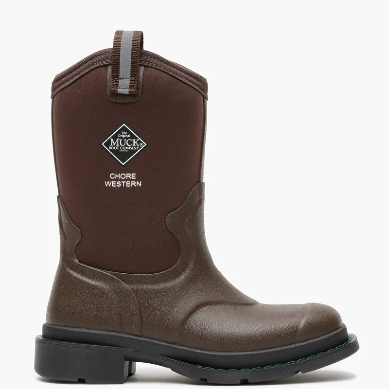 Kid Brown Chore Western Boot by Muck Boots