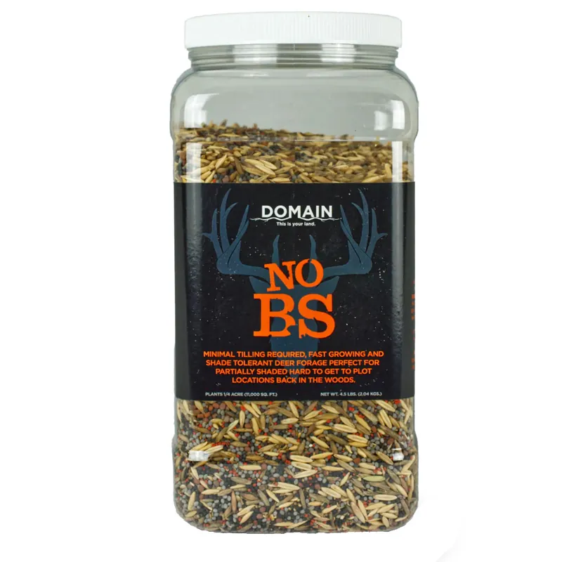No BS 1/4 Acre Food Plot Mix by Domain Outdoors