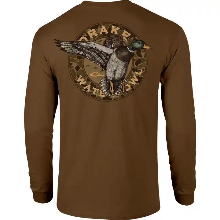 Circle Mallard Long Sleeve Tee by Drake