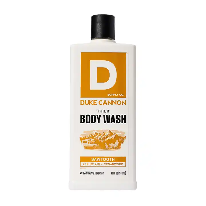 17.5 oz Thick High Viscosity Body Wash Sawtooth by Duke Cannon