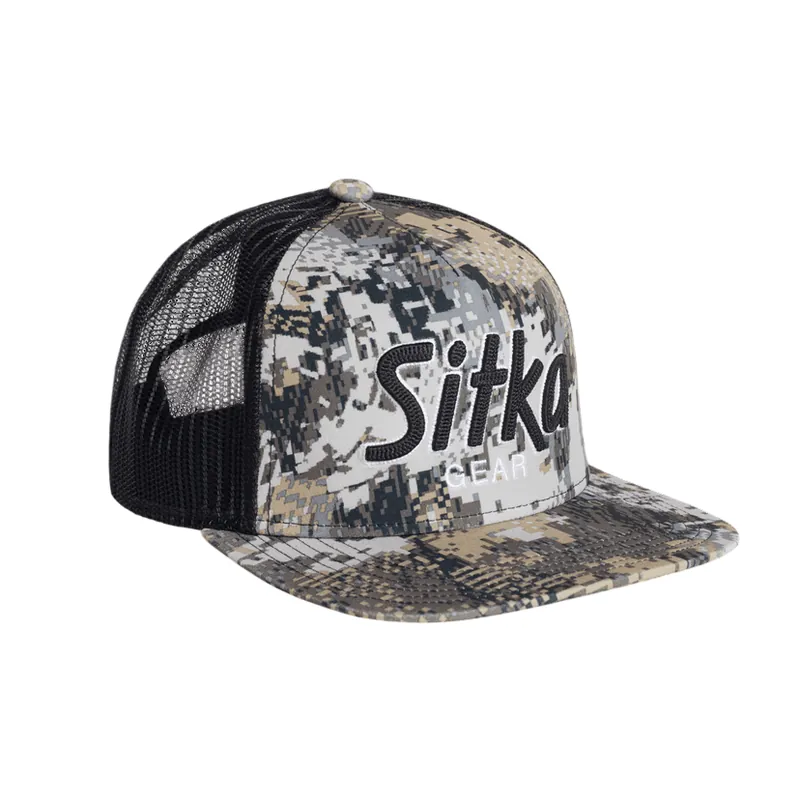 Adult Optifade 90s Script Hi Pro Trucker Hat by Sitka