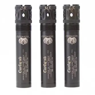 Carlson‘s Cremator 2 Pack 12 Gauge Medium and Long Range Choke Set Extended Ported for Browning Invector DS