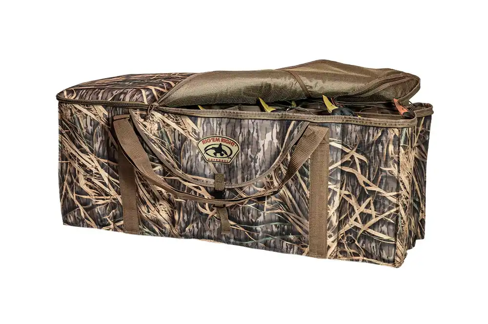 12 Slot Deluxe Decoy Bag in Shadowgrass by Rig Em Right