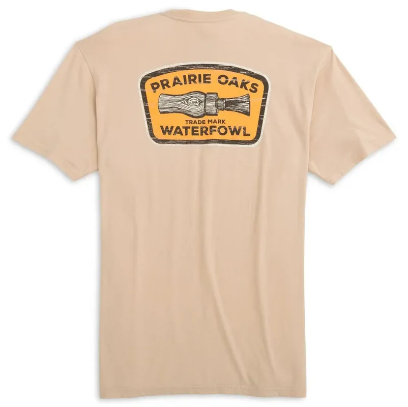 Men‘s Duck Call Short Sleeve Tee Shirt by Prairie Oak