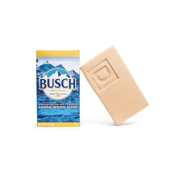 Busch Beer Soap by Duke Cannon Supply Co.