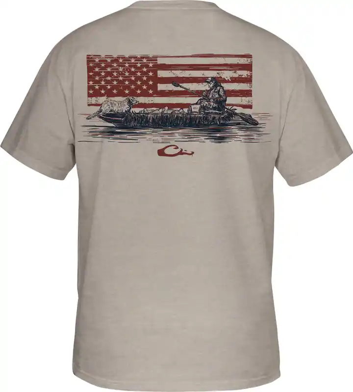 Americana Kayak Short Sleeve Tee by Drake