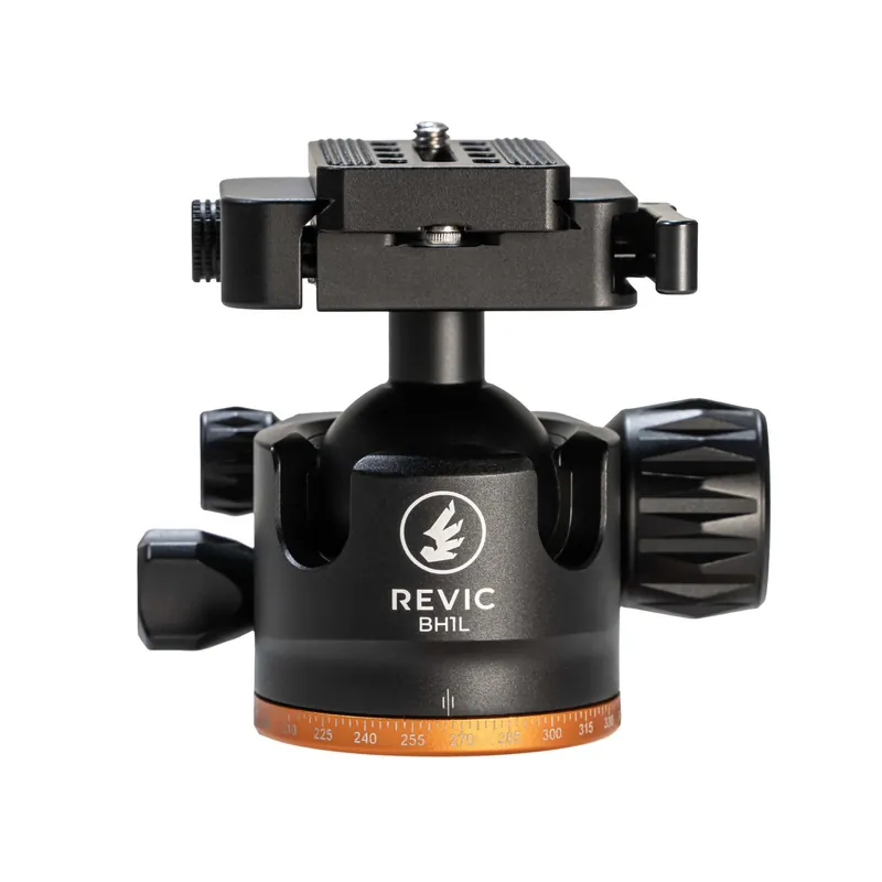 BH1L Ball Tripod Head with Lever Clamp by Revic